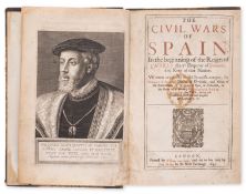 θ Spain.- Sandoval (Prudencio de) The Civil Wars of Spain...put into English by Captain J[ames]. …
