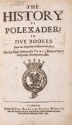 θ Gomberville (Marin Le Roy de) The History of Polexader, 2 parts in 1, first edition in English, …