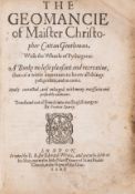 θ Cattan (Christophe) The Geomancie...with the Wheele of Pythagoras, second edition, Printed by …