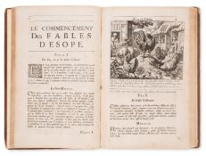 θ Aesop. Aesop's Fables with his Life: in English, French & Latin, William Godbid for Francis …