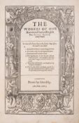 θ Chaucer (Geoffrey) The Workes, Adam Islip, 1602.