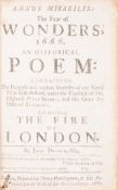 θ Great Fire of London.- Dryden (John) Annus Mirabilis: The Year of Wonders, 1666. An Historical …