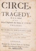 θ Davenant (Charles) Circe, a Tragedy, first edition, for Richard Tonson, 1677