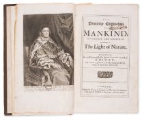 θ Hale (Sir Matthew) The Primitive Origination of Mankind..., first edition, William Godbid, for …