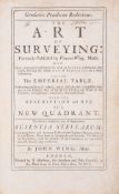 θ Surveying.- Wing (John) Geodaetes Practicus Redivivus. The Art of Surveying [bound with] …