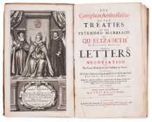 θ Digges (Sir Dudley) The Compleat Ambassador..., first edition, Tho. Newcomb, for Gabriel Bedell …