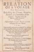 θ South America.- Harcourt (Robert) The Relation of a Voyage to Guiana, second edition, Printed by …