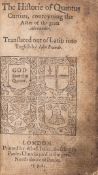 θ Curtius Rufus (Quintus) The Historie...conteyning the Actes of the great Alexander, translated …