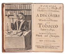 θ Tobacco.- Everard (Giles) Panacea, or The Universal Medicine, Being a Discovery of the …