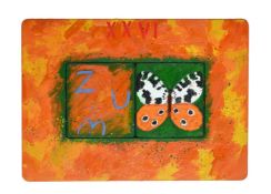 λ JOE TILSON (BRITISH 1928-2023), CONJUCTION GARDEN TIGER, ZUM (ZUM = BOOM!)