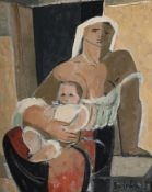λ JEAN SOUVERBIE (FRENCH 1891-1981), MOTHER AND CHILD