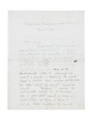 λ CLAUDE ROGERS (BRITISH 1907-1979), LETTER FROM CLAUDE ROGERS TO STANLEY SPENCER