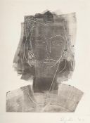 λ BRYAN WYNTER (BRITISH 1915-1975), UNTITLED (PORTRAIT OF JACQUE MORAN)