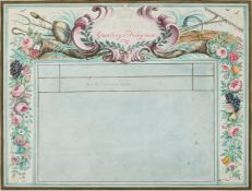 REX WHISTLER (BRITISH 1905-1944), DESIGN FOR A 1936 POST OFFICE TELEGRAM