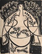 λ CAZIEL (POLISH 1906-1988), ABSTRACT NUDE
