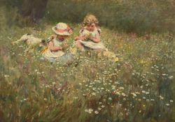 GEORGE CARLINE (BRITISH 1855-1920), BUTTERCUPS AND DAISIES