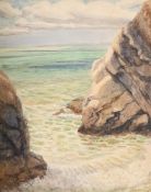 HILDA CARLINE (BRITISH 1889-1950), THE ROCKY ALCOVE