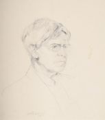 λ UNITY SPENCER (BRITISH 1930-2017), PORTRAIT OF SIR STANLEY SPENCER