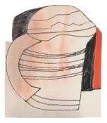 λ BEN NICHOLSON (BRITISH 1894-1982), RED AND BLACK JUG