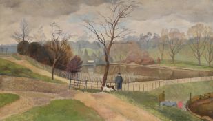 SYDNEY WILLIAM CARLINE (BRITISH 1888-1929), HAMPSTEAD HEATH