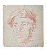 λ ERIC KENNINGTON (BRITISH 1888-1960), STUDY OF A SOLDIER