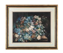 ENGLISH SCHOOL (19TH CENTURY), STILL LIFE OF FLOWERS AND FRUIT