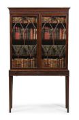 A GEORGE III MAHOGANY BOOKCASE, CIRCA 1780