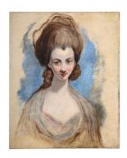 AFTER MATTHEW WILLIAM PETERS, PORTRAIT OF A LADY