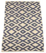 A FLATWOVEN KILIM, IN SWEDISH STYLE
