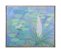 λ MURIEL CUCKNEY (BRITISH 1912-2004), WATERLILIES