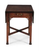A GEORGE III MAHOGANY PEMBROKE TABLE IN THE MANNER OF THOMAS CHIPPENDALE, CIRCA 1760