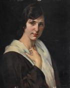 λ FRANZ AUMER (GERMAN 1896-1983), PORTRAIT OF A LADY