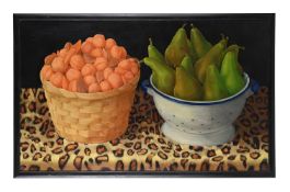 λ LISA SMITH (BRITISH 21ST CENTURY), MIXED NUTS AND PEARS