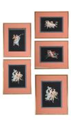 ATTRIBUTED TO MICHELANGELO MAESTRI (ITALIAN ACTIVE CIRCA 1779-1812), FIVE CLASSICAL SCENES