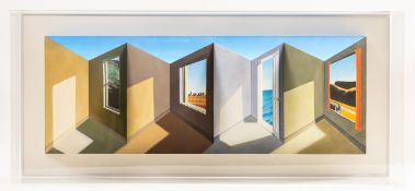 λ Patrick Hughes (b.1939) Hoppera