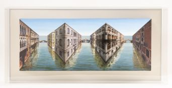 λ Patrick Hughes (b.1939) Venice