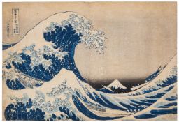 Katsushika Hokusai (1760-1849), Under the Wave off Kanagawa