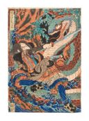 Utagawa Kuniyoshi (1797-1861), Matsui Tamijiro