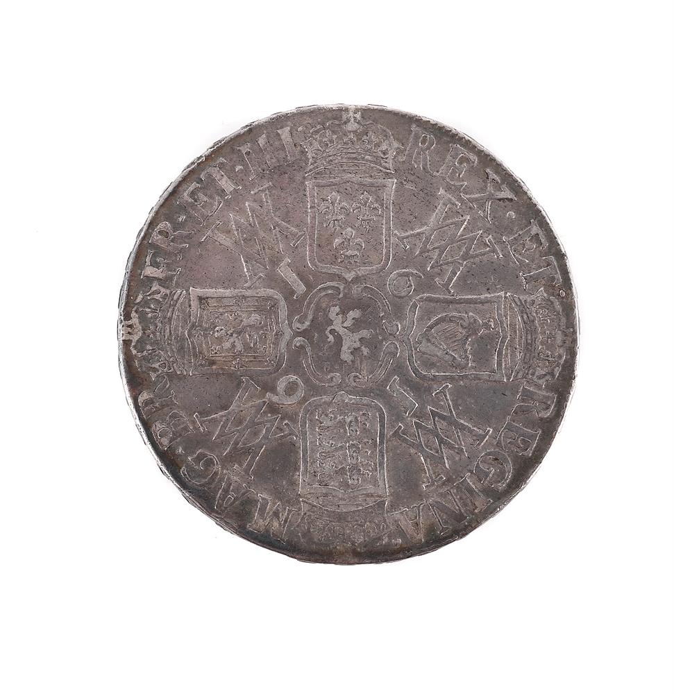 WILLIAM AND MARY, CROWN 1691 - Image 3 of 3
