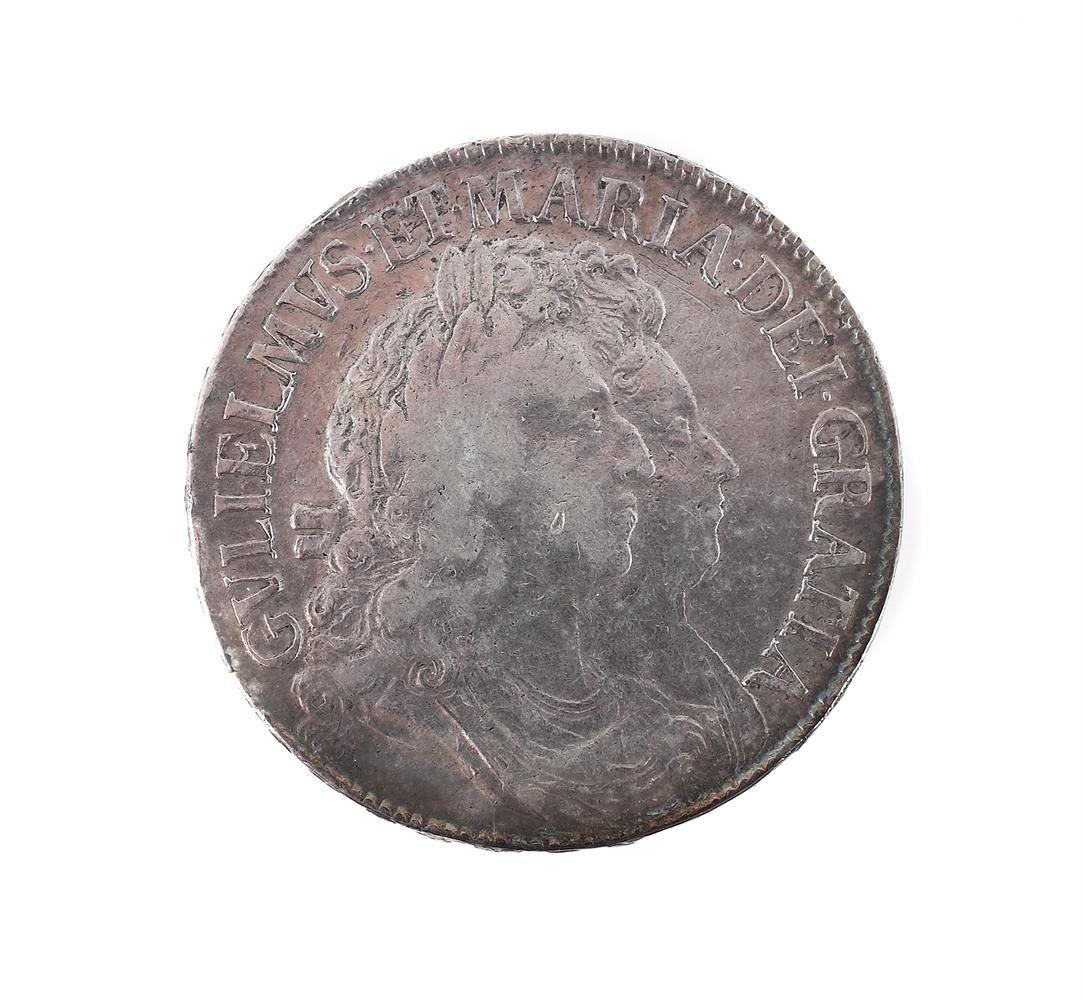 WILLIAM AND MARY, CROWN 1691 - Image 2 of 3