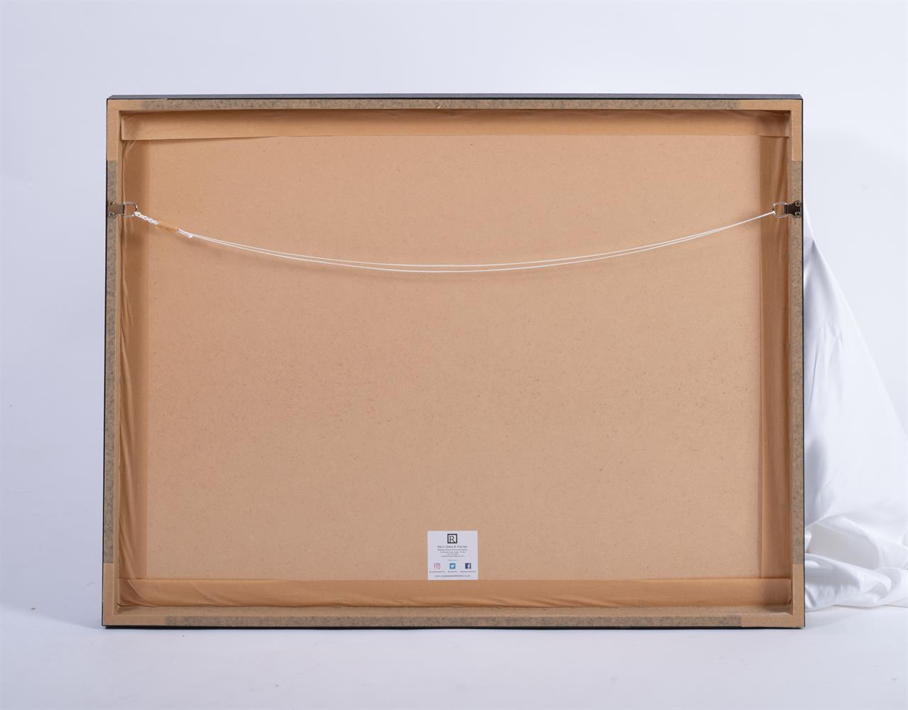 λ PAUL RUDALL (BRITISH 1912-2012), BLACK AND GREY ABSTRACT - Image 2 of 3