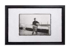 PETER BEARD (AMERICAN 1938-2020), FRANCIS BACON ON HIS ROOF @ 80 NARROW STREET LONDON, 1972