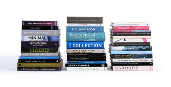 Ɵ A COLLECTION OF 35 HARDBACK BOOKS RELATING TO ARCHITECTURE AND INTERIOR DESIGN