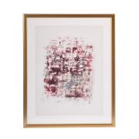 λ JACQUELINE MULLER (20TH CENTURY), TWO ABSTRACTS