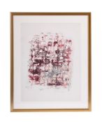 λ JACQUELINE MULLER (20TH CENTURY), TWO ABSTRACTS