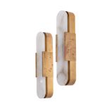 KELLY WEARSTLER (AMERICAN), A 'MELANGE ELONGATED SCONCE', MODERN