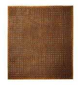 A BESPOKE DIAPERED WOOL RUG, MODERN