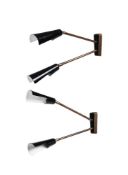 A PAIR OF WALL LIGHTS, POSSIBLY STILNOVO, ITALIAN, MODERN