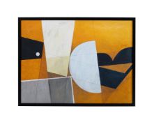 λ PAUL RUDALL (BRITISH 1912-2012), YELLOW ABSTRACT