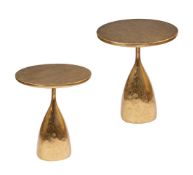 JULIAN CHICHESTER (BRITISH), A PAIR OF 'DANTE' SIDE TABLES, MODERN
